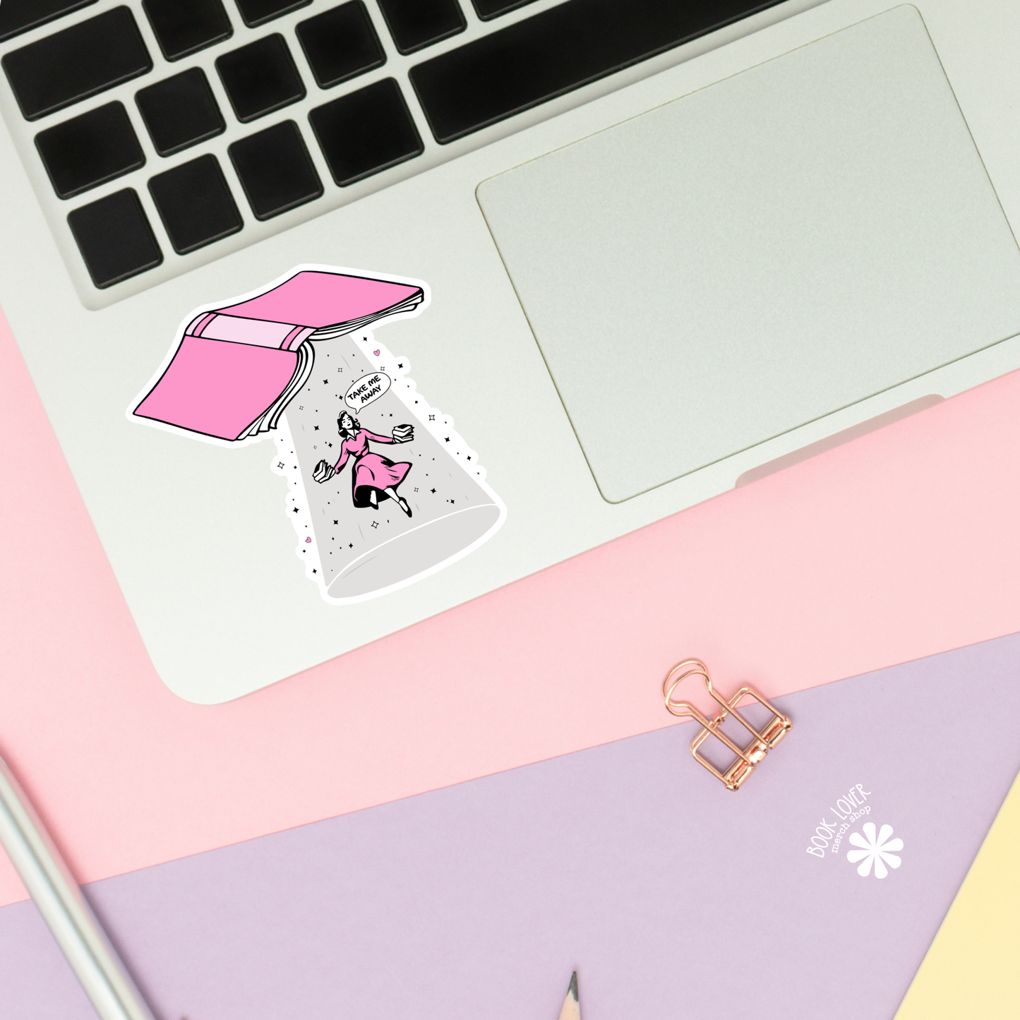 Take Me Away Stickers / Bookish Stickers / Book Lover Gift