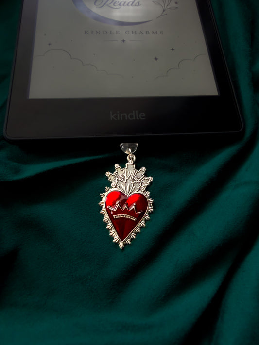 β€οΈβπ₯βοΈ Gothic Hearts USB-C Kindle/eReader Charm Collection