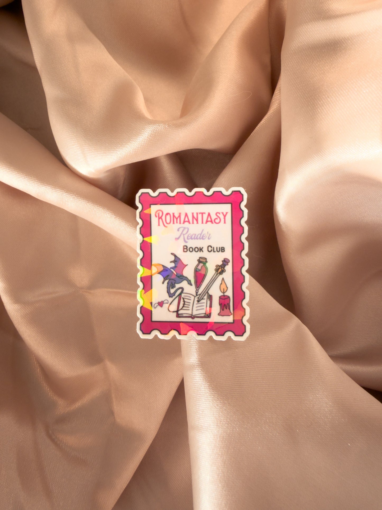 Romantasy Stamp Sticker