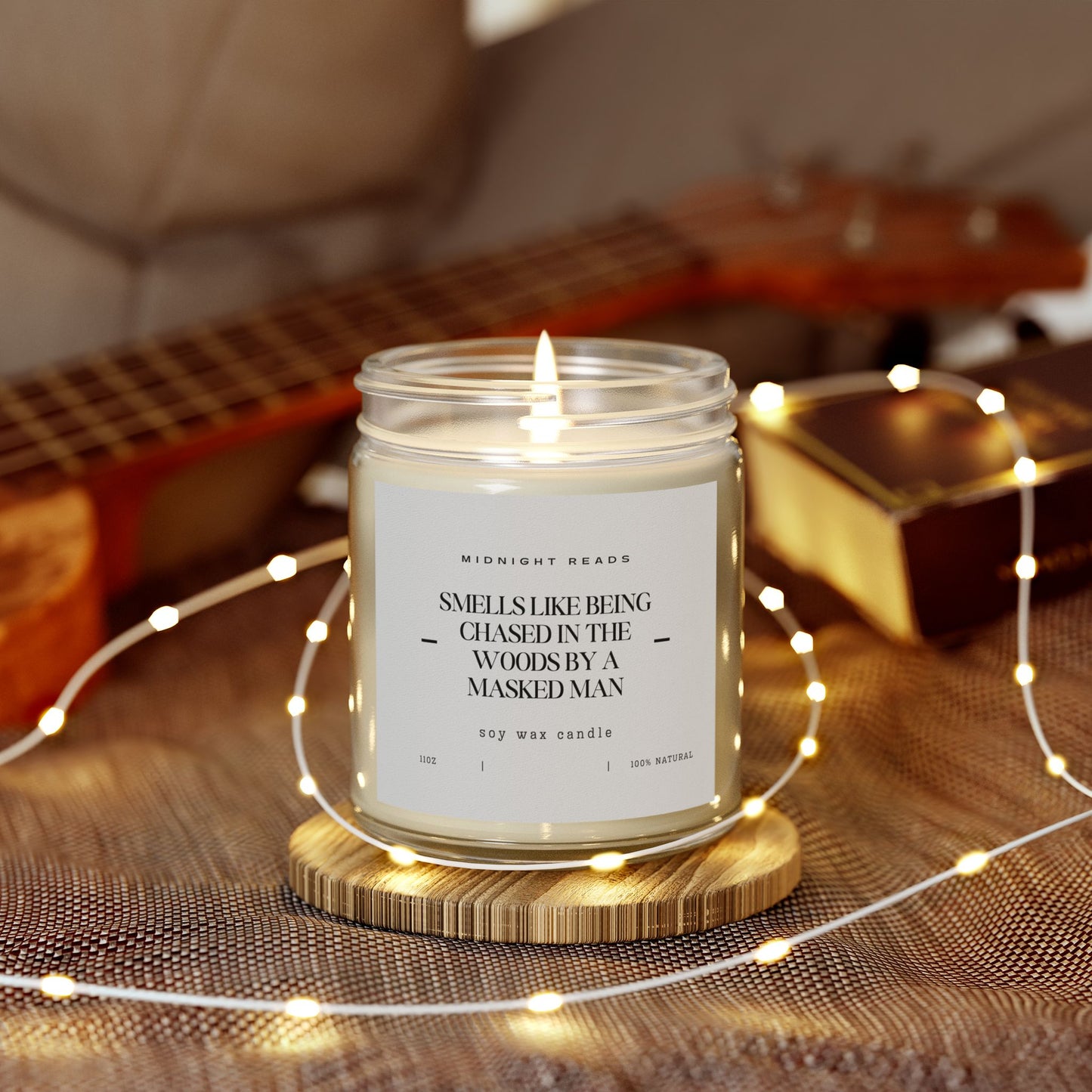 Masked Man Candle