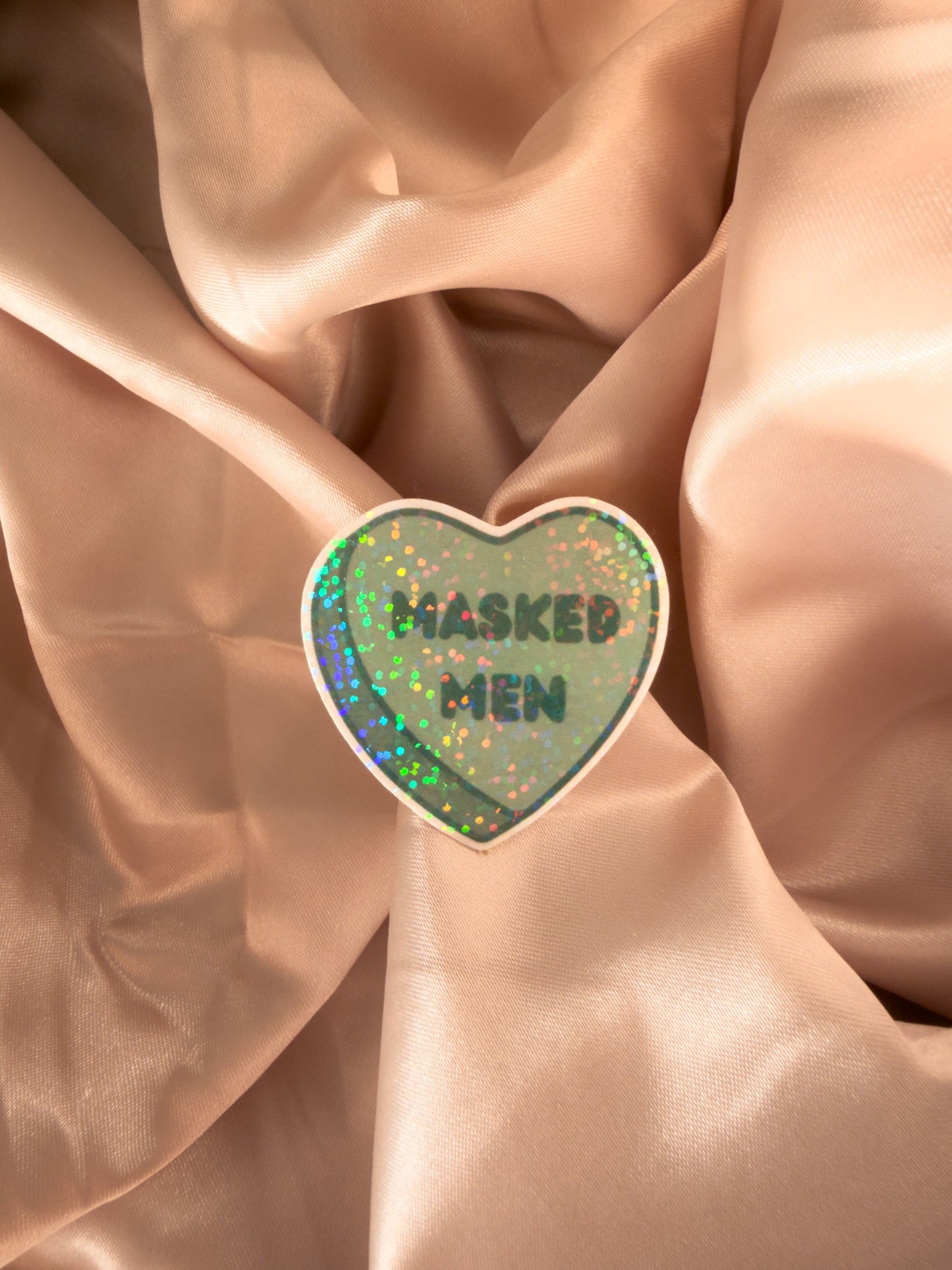 Masked Men Sticker