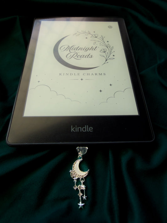 ππ€ Moon Drop USB-C Kindle/eReader Charm