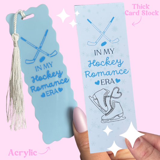Hockey Romance Book Mark