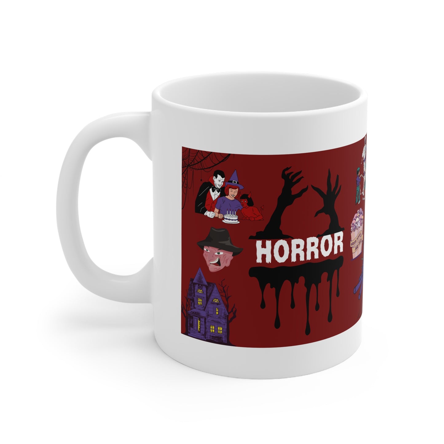 Horror Trope Coffee Cup