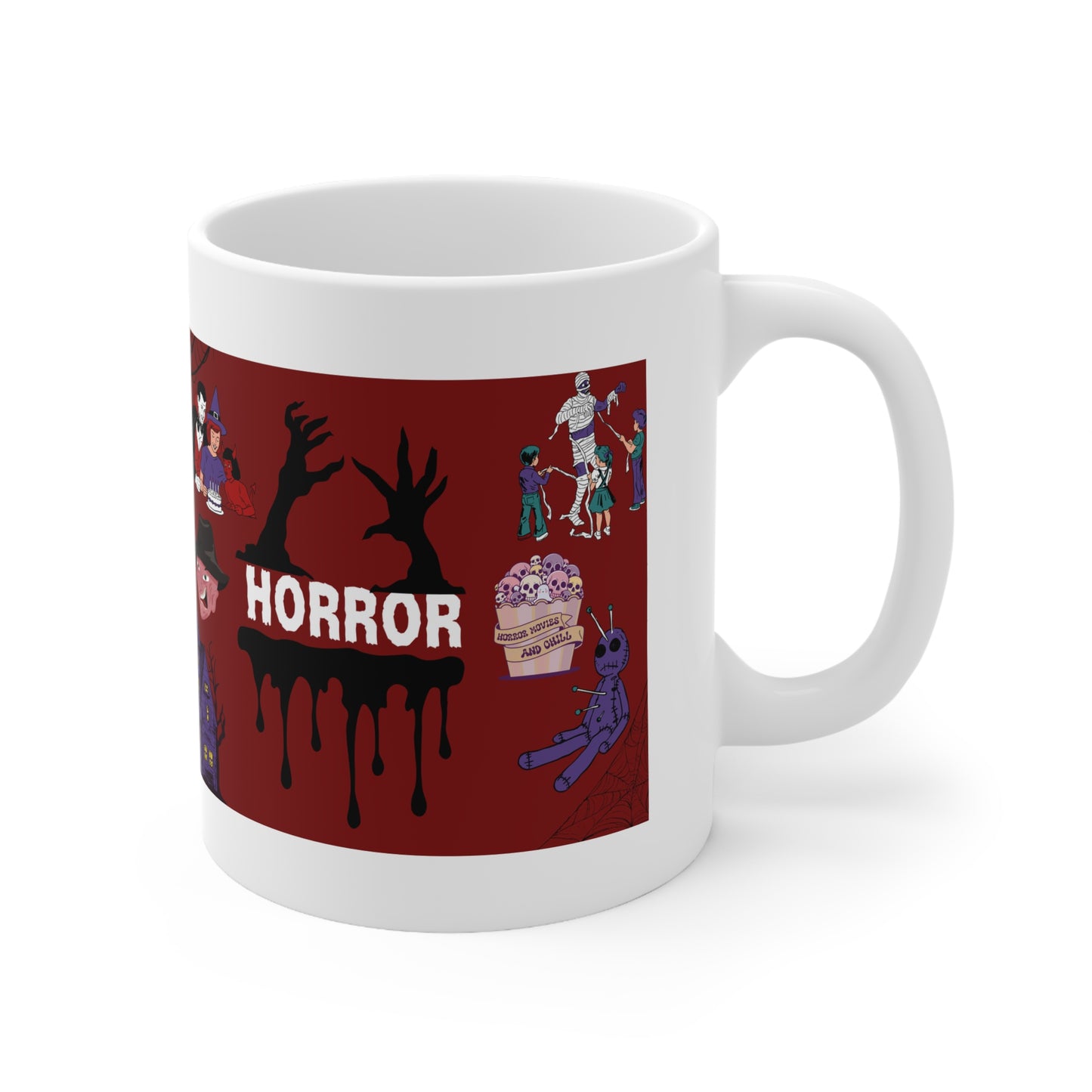 Horror Trope Coffee Cup