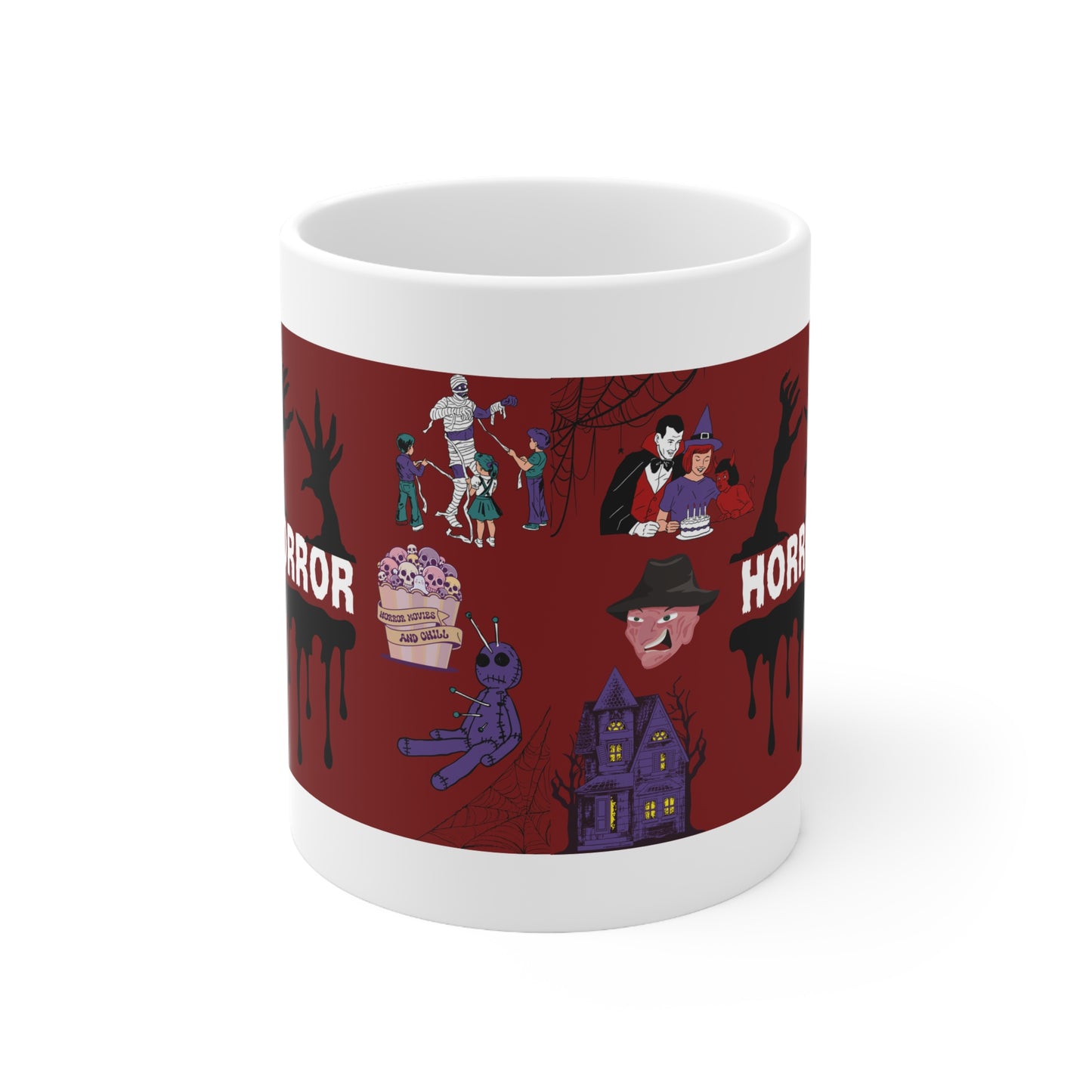 Horror Trope Coffee Cup