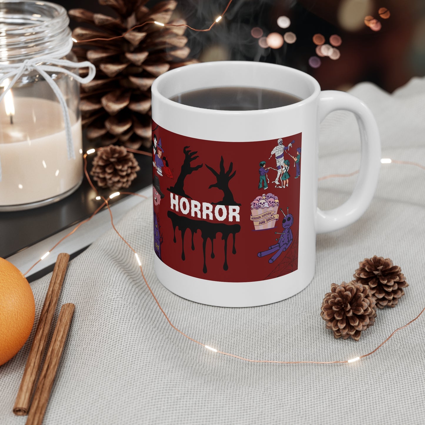 Horror Trope Coffee Cup