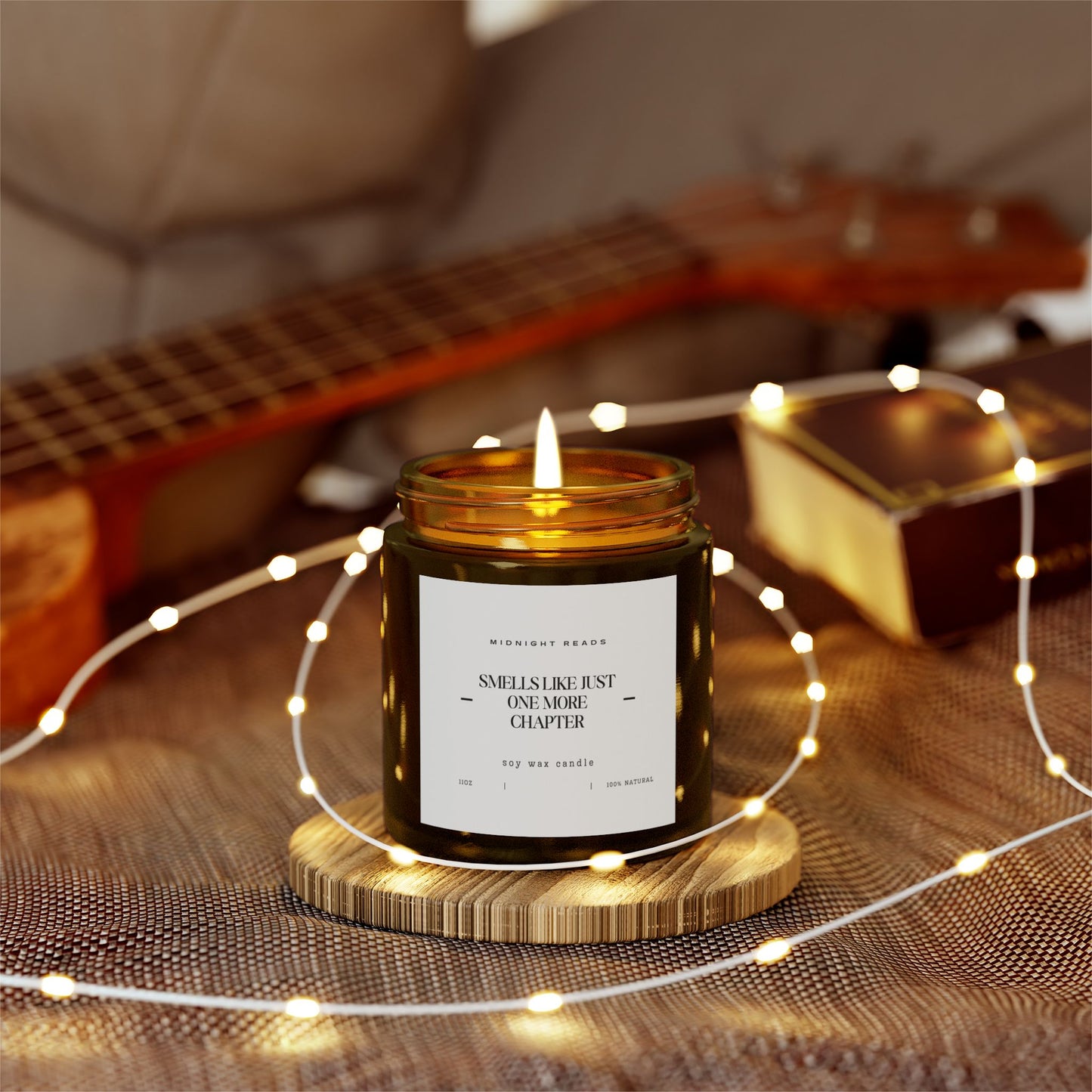 One More Chapter Candle