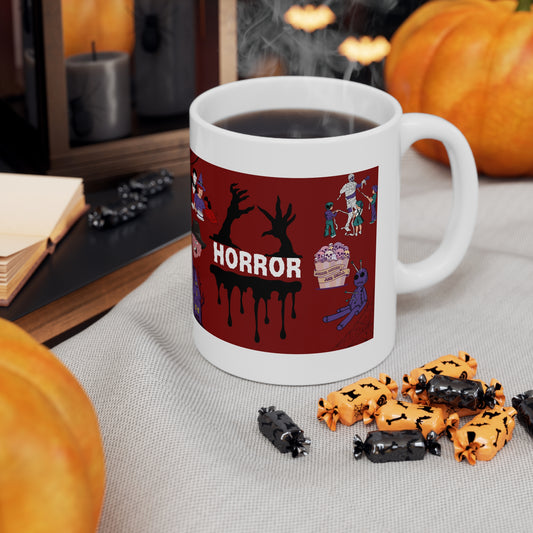 Horror Trope Coffee Cup