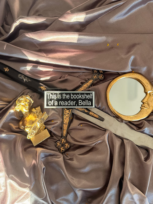 Bookshelf of a Reader | Bookish Street Sign