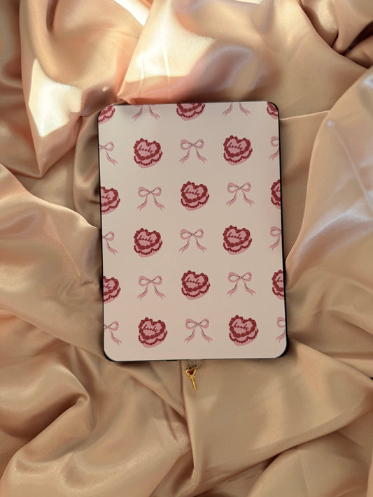 Pink Coquette Bookish Kindle Insert