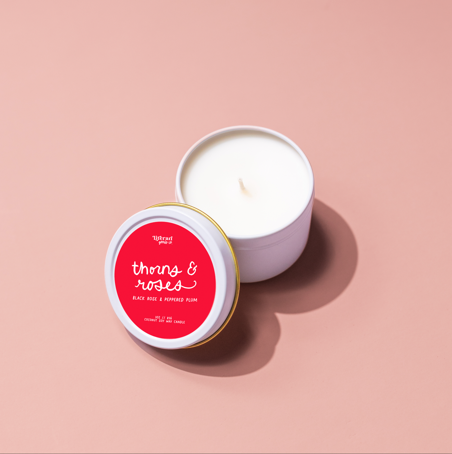 Thorns & Roses | Bookish Candle