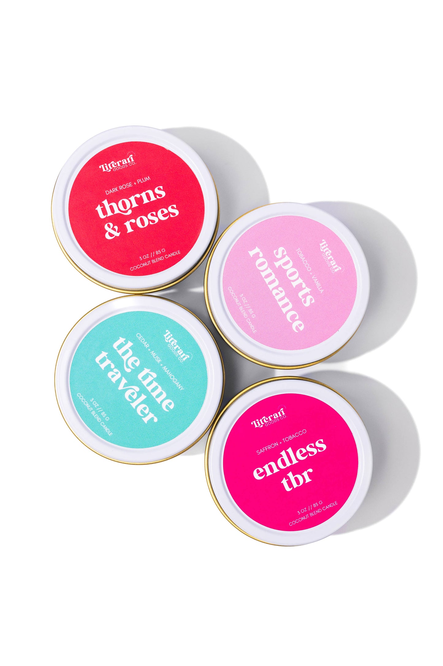 Thorns & Roses | Bookish Candle