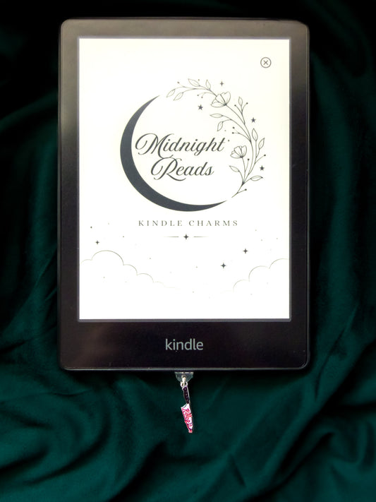 🔪🖤 Killing It” Knife USB-C Kindle/eReader Charm