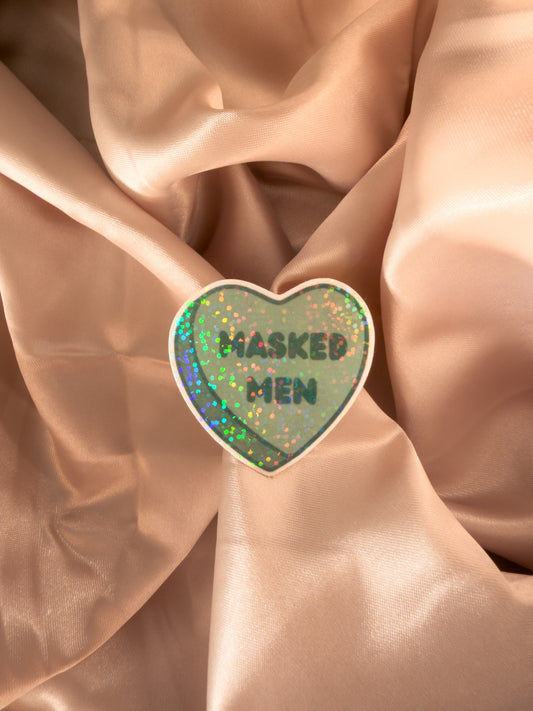 Masked Men Sticker