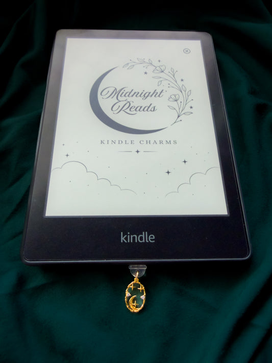 🌙✨ Over the Moon USB-C Kindle/eReader Charm
