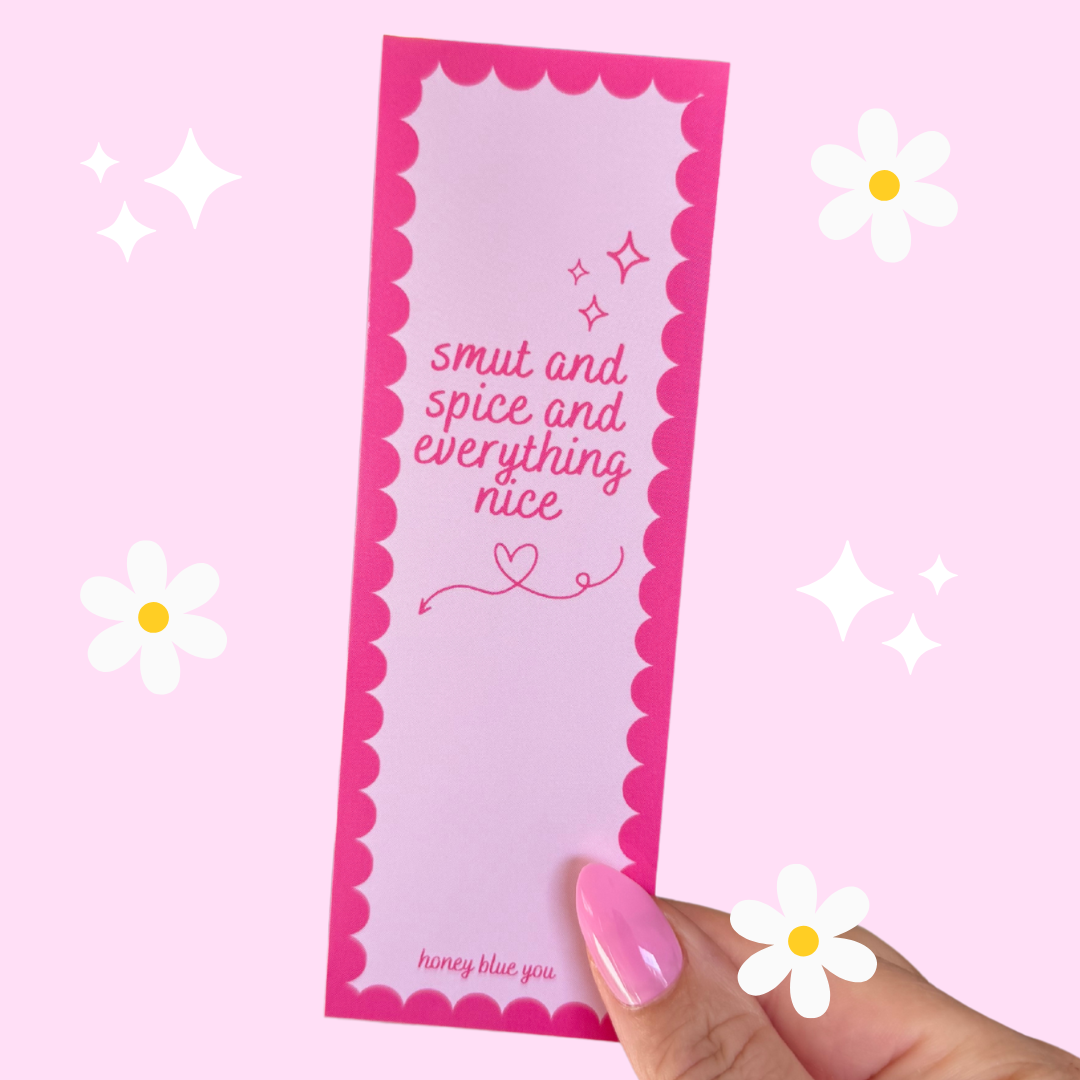 Smut And Spice Book Mark (Quirky, Funky, Kawaii,Y2K)
