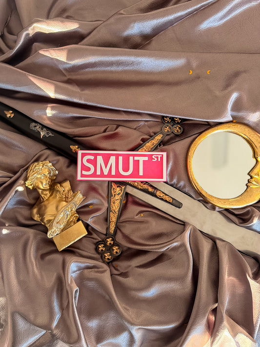 Smut | Bookish Street Sign