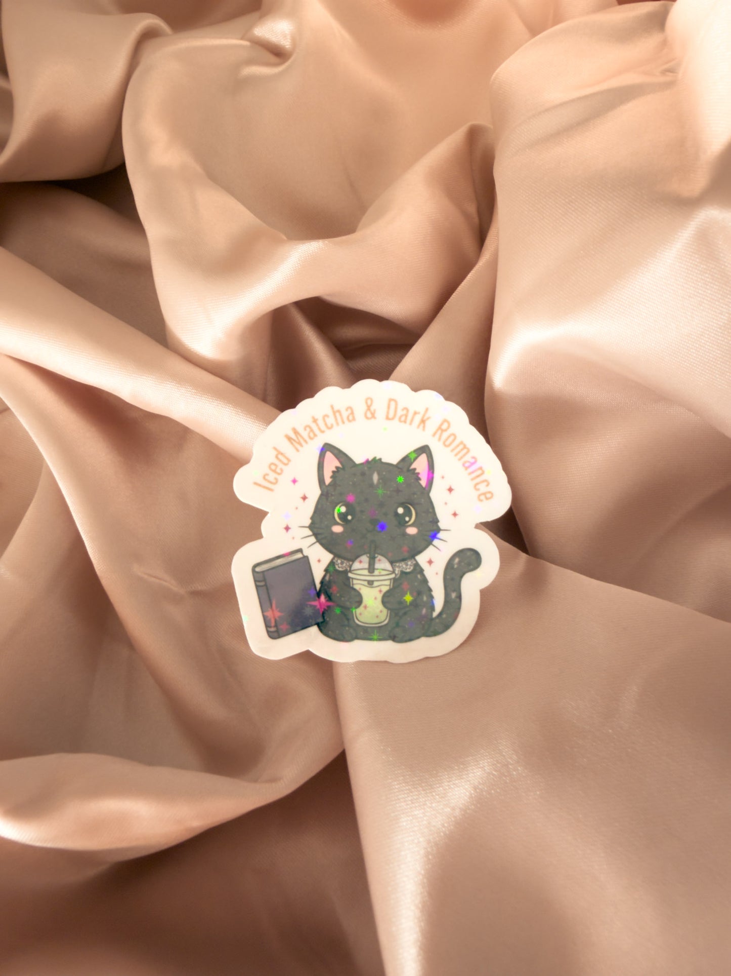 Dark Romance Cat Sticker