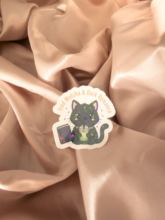 Dark Romance Cat Sticker
