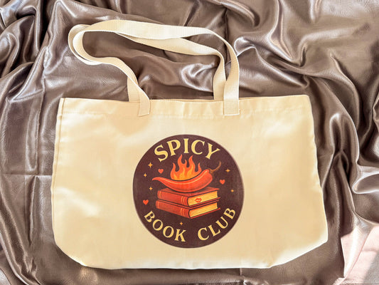 Spicy Book Club Bookish Tote