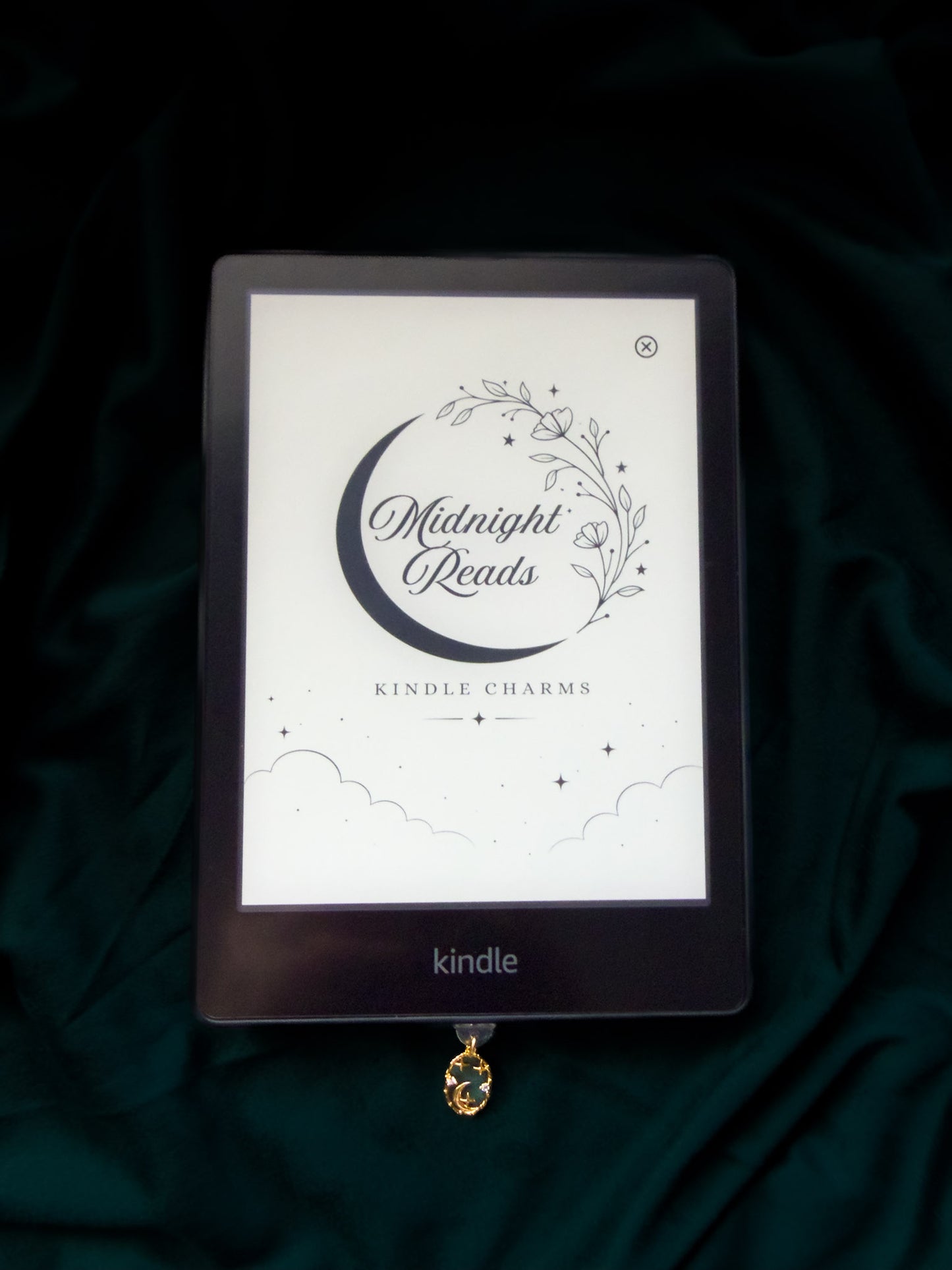 🌙✨ Over the Moon USB-C Kindle/eReader Charm