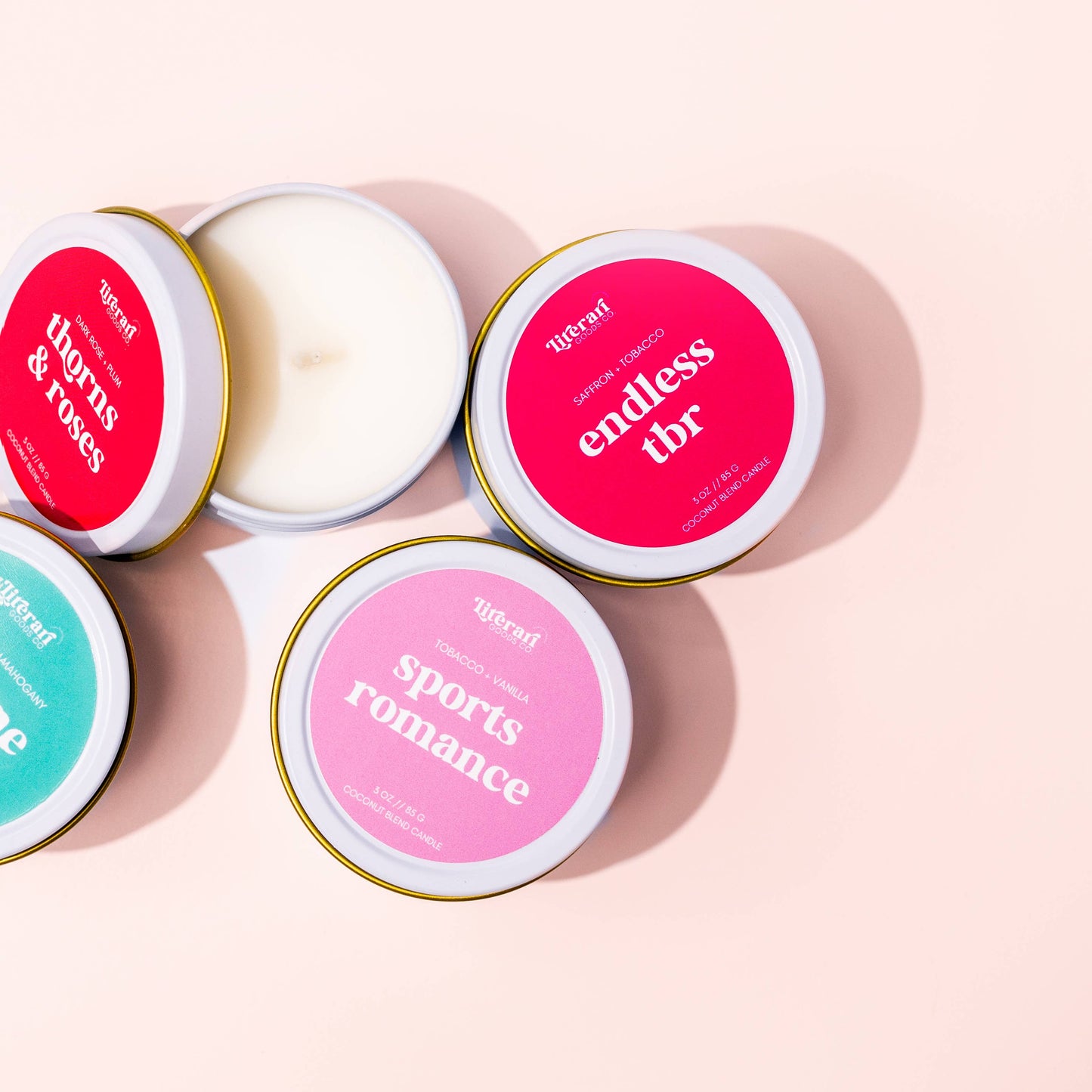 Thorns & Roses | Bookish Candle
